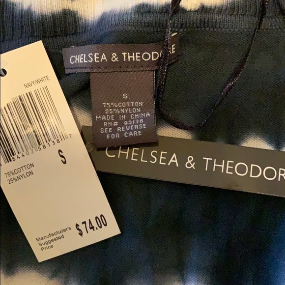 Chelsea and Theodore Long Tie Dyed Cardigan - Picture 8 of 13